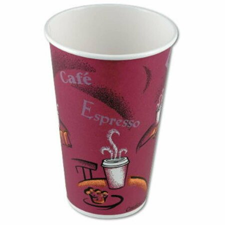 TISTHESEASON Bistro Paper Hot Cup 16 Oz 16oz TI3581288